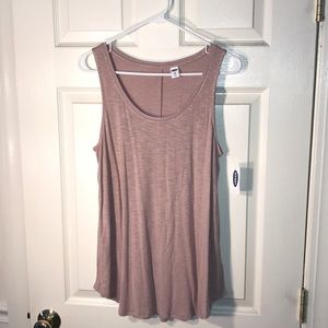 Old Navy Mauve Luxe Swing Tank